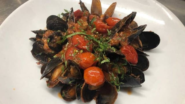 Mussels.
