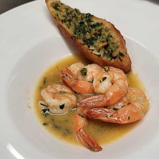 Shrimp al Cognac